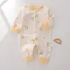 Mamelucos de Primavera y Otoño para Bebé, Categoría Bebé Ropa de Casa de Algodón Puro sin Costuras, Pijamas, Ropa de Otoño para Recién Nacidos, Ropa Interior Larga, Ropa para Gatear