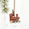 Botas de Estilo Retro de Venta Caliente para Hombre Mayor Adornos de Resina de Muñeco de Nieve Árbol de Navidad Decoración de Escena para Ambiente de Fiesta Navideña