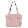 2026 Nueva Bolsa Tote de Gran Capacidad para el Trabajo, Viajes, Estilo Perezoso, Bolso de Hombro Único para Mujer, Bolso Tote de Mano de Color Liso