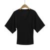 Camiseta Vintage de Manga Corta con Cuello en V para Mujer, Diseño de Verano con Estilo Único, Ceñida a la Cintura, Top Sexy y de Puro Deseo