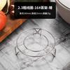 En Stock al por Mayor Rejilla para Cocinar al Vapor de Acero Inoxidable No Magnética de Tres Patas, Rejilla para Olla de 12 cm, Venta al por Mayor de Artículos Pequeños por Un Yuan o Dos Yuan