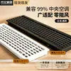 Saída de Ventilação de Ar Clássica de ABS Personalizada de Camada Dupla com Palhetas para Ar Condicionado Central em Wuhan