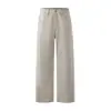 Pantalones Casuales Lavados de Algodón Puro Estilo Old Money Americano de Moda para Hombre Pantalones de Mezclilla Holgados de Corte Relajado para Hombre