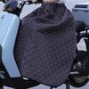 Manta cortavientos para coche eléctrico de invierno engrosada a prueba de frío impermeable falda cortavientos para ciclismo cubierta cortavientos para coche eléctrico motocicleta