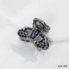Presilha de Cabelo de Liga de Zinco com Strass Yiwu, Acessório de Cabelo Estilo Doce Coreano para Mulheres, Presilha de Cabelo Ins, Novo Produto Verão 2025