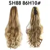 Clip para Coleta de Venta Caliente en Amazon para Mujeres, Cabello Largo Rizado de Onda Grande, Natural Esponjoso, Múltiples Colores Disponibles, Pelucas de Fábrica