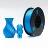 Filamento PLA+ al por mayor de fábrica, filamento de impresora monocolor tipo seda, filamento de impresión 3D de 1.75 mm, en stock