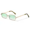 Gafas de Sol de Moda Cuadradas Wang Wen 2026, Mismo Estilo que Chanel, Gafas de Sol Estilo Coreano Retro Sencillas Versátiles