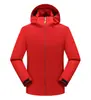 Chaqueta exterior de grado profesional, imprimible a medida, de una sola capa, a prueba de viento e impermeable, para camping, senderismo, montañismo y actividades de equipo.