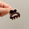 Pinza Decorativa Pequeña de Garra Estilo Coreano Pinza Lateral Suave Pinzas para Fijar Mechones Rebeldes Accesorios Simples para el Cabello