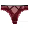 Europa e Estados Unidos amor quente Pêssego Hip oco sexy cueca feminina renda fio dental transparente puro cueca preta