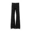Jeans Unisex Nb336 Estilo Americano High Street con Tacto Premium, Color Denim Original, Diseño de Hebilla Metálica, Jeans de Pierna Recta Acampanados para Hombre