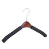 Percha de Madera Maciza Antideslizante Sin Costuras Gruesa Esponjosa de Algodón Perchero para Abrigos Ropa Estante para Ropa No puedo permitirme empacar Perchero para Suéteres Tienda de Ropa Colgar Ropa