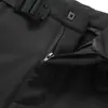 Calças de moletom forradas para homens e mulheres, transfronteiriças, em estoque, calças compridas casuais com múltiplos bolsos para caminhada ao ar livre outono/inverno, disponíveis para envio imediato