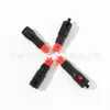 Enchufe para encendedor de cigarrillos 12V/24V con interruptor de cola rojo, cable de autobloqueo, longitud 0.5m, cable de enchufe para encendedor de cigarrillos de coche