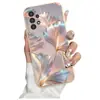 Funda para Teléfono Móvil Samsung S25Ultra A17 Adecuada para A07 Flor de Polvo Dorado S26 Funda Protectora S24 Carcasa Blanda TPU Ilustración