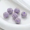 Cadena de Diamantes de Perlas de Colores Nuevos con Strass, Cuentas de Agujero Recto, Cuentas Pesadas para Bricolaje, Accesorios para Joyería al por Mayor