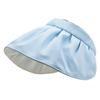 Sombrero de Protección Solar para Mujer en Verano, Protección UV, Enrollable y Fácil de Guardar, Sombrero de Copa Vacía para Cubrir la Cara, Sombrero de Sol de Ala Ancha, Sombrero de Sol