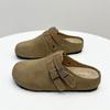 Nuevas Zapatillas Versátiles de Suela Blanda y Punta Cerrada 2025, Populares Zapatos de Estilo Birkenstock sin Cierre para Otoño, Inspirados en Chanel