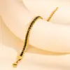 Pulsera de Acero de Titanio de Nuevo Estilo Europeo y Americano de Gama Alta, Versátil Joyería de Acero Inoxidable de Moda de Gama Alta Incrustada con Diamantes Simple Lujo Ligero Venta al por Mayor
