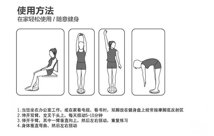 大号扭腰盘