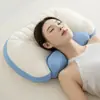 Almofada de Memória Suporte Duplo Núcleo Transfronteiriço, Almofada de Espuma de Memória para Tração Cervical, Núcleo de Fibra Duplo Sentido de Sono, Venda por Atacado de Almofadas