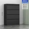 Gabinete de Acero para Archivos con Dos, Tres o Cuatro Cajones, Gabinete Metálico, Gabinete de Cajones, Gabinete de Archivo Colgante A4, Gabinete para Documentos con Cerradura, Gabinete Bajo