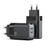 Cargador de Nitruro de Galio Transfronterizo de 45W Adecuado para Teléfonos Apple 17 y Android, Adaptador de Carga Rápida Multi-Puerto
