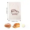 Bolsa de Almacenamiento a Prueba de Polvo para Pan Largo Estilo Francés, Bolsa de Tela con Cordón para Empaque de Panadería Transfronteriza, Bolsa de Algodón con Cordón, Hecho a Medida