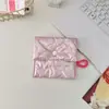 Bolsa de Maquillaje Acolchada con Forma de Corazón Estilo Coreano, Bolso de Mano Lindo Plateado, Monedero y Estuche para Auriculares, Bolsa Sanitaria Portátil