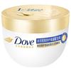Mascarilla capilar de aminoácidos de Dove Dove, tazón dorado pequeño, cuidado capilar, reparación fuerte y flexible, daño por calor seco, 260G