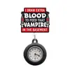 Reloj de Bolsillo Clásico de Enfermera y Doctor de Hospital con Apariencia Personalizada y Práctico Clip Retráctil para Insignia Colgante de Pecho