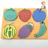 Letras y números de estampación EVA para baño de agua pegatinas de estampación EVA animales marinos de juguete juguetes para niños
