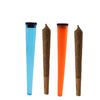 Venta Caliente Transfronteriza Tubo Cónico de Plástico para Cigarrillos con Sello de Tapa Tubo de Cuerno Papel para Cigarrillos Almacenamiento a Prueba de Humedad Tubo para Cigarrillos cono