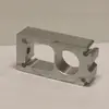Accesorios biaxiales Foshan perfil de aluminio de forma especial procesamiento profundo CNC anodizado accesorios de aluminio de precisión al por mayor se puede abrir molde
