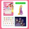 Adesivos de Unha Luminosos Elsa da Disney Estilo Fofo Infantil Material para Adesivo de Caderno Nome do Adesivo