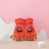 Guantes Calientes para Niños, Guantes de Esquí Gruesos con Forro Polar de Invierno, Guantes de Ciclismo para Estudiantes, Guantes a Prueba de Frío y Anticongelantes para Niños y Niñas
