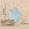 Figurinhas de Estrela-do-Mar Luminosas Multicores para Micro Paisagismo, Decorações DIY para Paisagismo de Praia e Oceano, Pequenos Enfeites de Mesa
