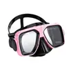 Máscara de Snorkel de Vidrio Templado para Adultos Gafas de Buceo Material de Silicona Buceo Libre Impermeable Máscara Facial PVC Marco Grande