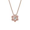 Colgante Inteligente Estrella Hexagonal Estilo Coreano para Hombre Cadena Clavicular de Diamantes Zirconia Regalo Festival Tanabata Día de San Valentín para Novia