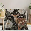 Manta Cálida Orlco Art Bunny Conejito Lindo para Dormir Manta Grande tipo Throw