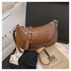 Moda 2025 Bolso de Hombro para Mujer Versión Coreana Bolso Cruzado Versátil Bolso de Axila Bolso Dumpling Texturizado y Moderno para Mujer
