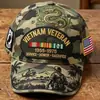 Gorra de béisbol bordada transfronteriza Gorra de Homenaje a Veteranos de la Guerra del Golfo
