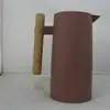 Hervidor térmico estilo nórdico simple para el hogar, hervidor de gran capacidad, carcasa de plástico, revestimiento de vidrio, hervidor térmico para oficina