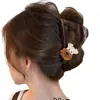 2026 Nuevo Pasador de Pelo de Alta Gama Estilo Coreano para Mujer, Pasador de Cola de Caballo de Alta Gama, Pinza de Tiburón para Moño de Cabello, Accesorio para el Cabello