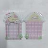 Tarjetero con forma de casa, tarjetero de PVC personalizado de alta frecuencia, tarjetero de equipaje personalizado de color sólido con forma especial