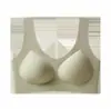 Venda direta do fabricante: Estilo Popular do Sudeste Asiático, Sutiã Sem Fio Integrado com Bojo Fixo Sem Costura para Mulheres, Tamanho Grande, Top Regata Confortável com Push-Up