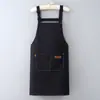 Delantal Antifouling e Impermeable Transfronterizo Cocina Catering Estampado Cafetería Ropa de Trabajo Ropa de Trabajo Delantal para Camarero Hombre y Mujer