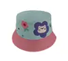 Sombrero de Pescador para Niños Verano Nuevo Sombrero de Sol Estampado de Dibujos Animados Sombrero de Excavador Sombrero de Sol para Bebé Venta al por Mayor T494