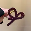 Pinza para el pelo acrílica de alta calidad de Corea del Sur, pinza grande de tiburón, horquilla sencilla, accesorios para el cabello para la parte posterior de la cabeza de mujer, venta al por mayor